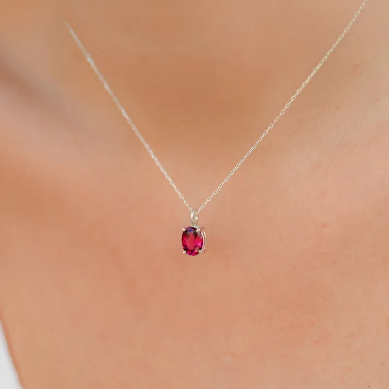 Pendentif Grenat Rhodolite