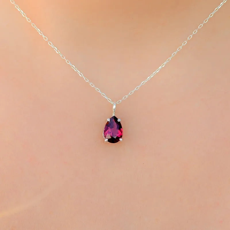 Pendentif Grenat Rhodolite