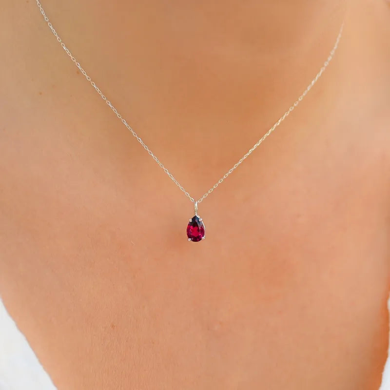 Pendentif Grenat Rhodolite