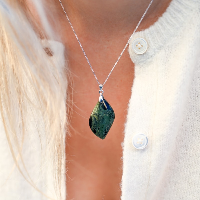 Pendentif Jaspe Kambaba | Univers Minéral