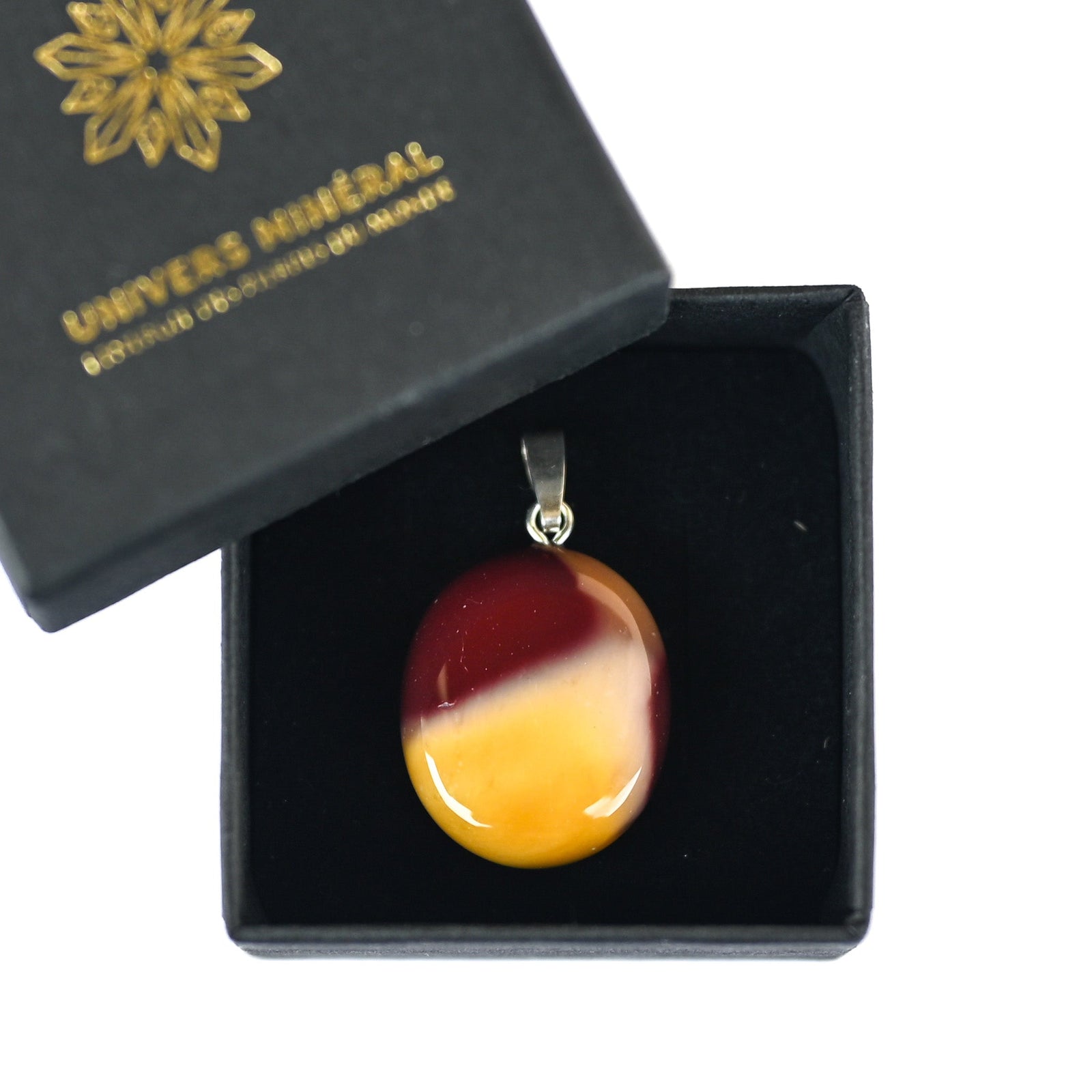 Pendentif Jaspe Mokaïte