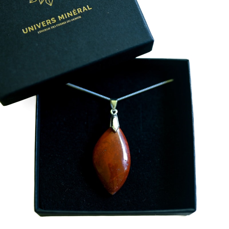Pendentif Jaspe Rouge | LS