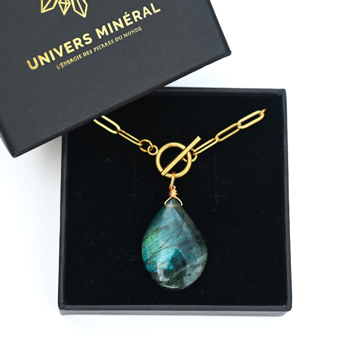 Pendentif Labradorite Goutte