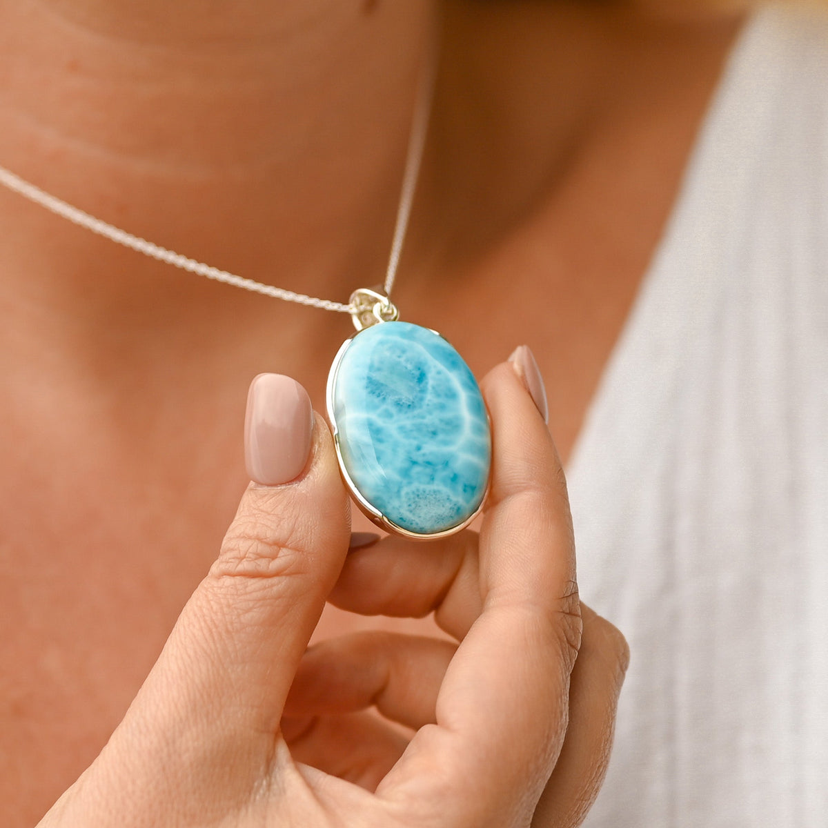 Pendentif Larimar