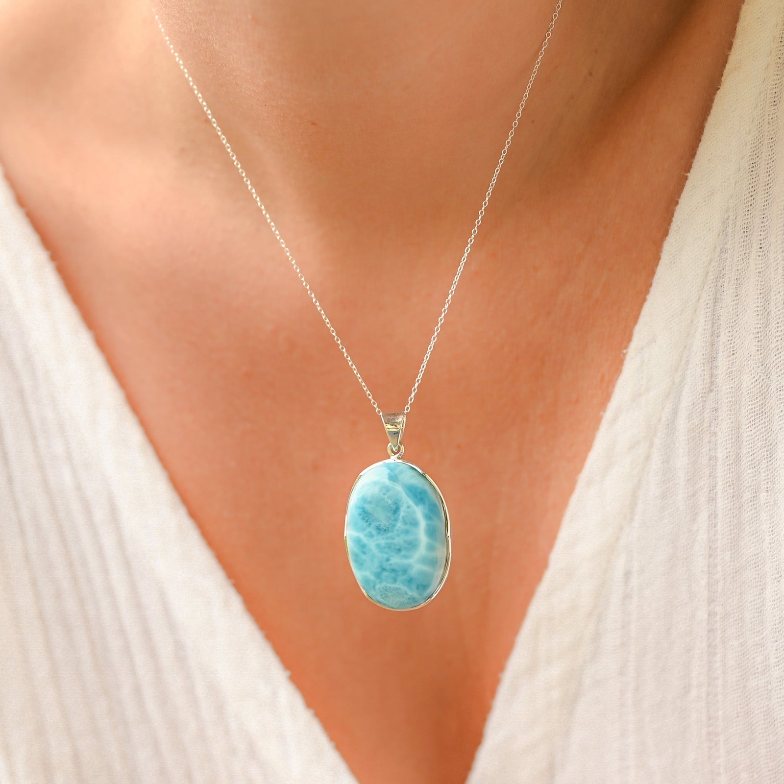 Pendentif Larimar