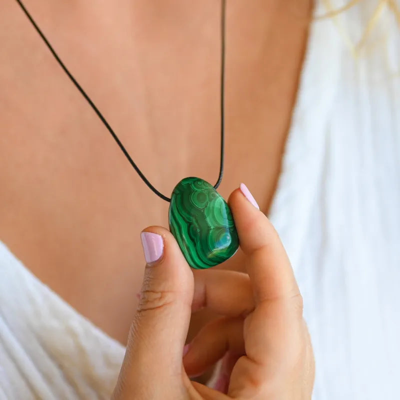 Pendentif Malachite