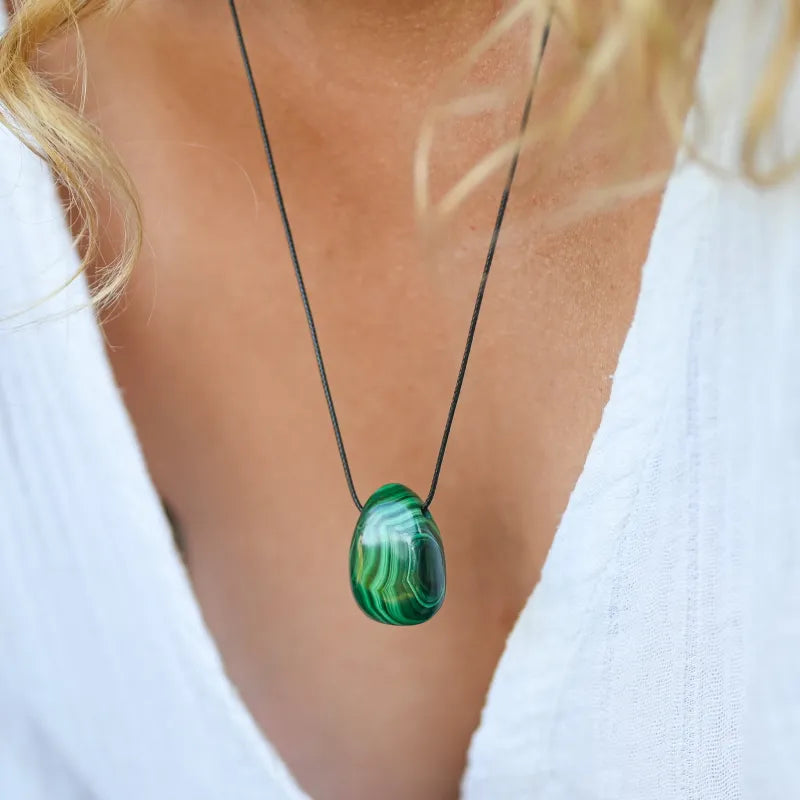 Pendentif Malachite