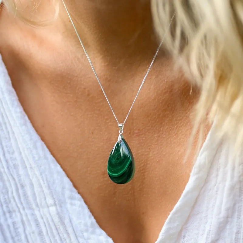Pendentif Malachite