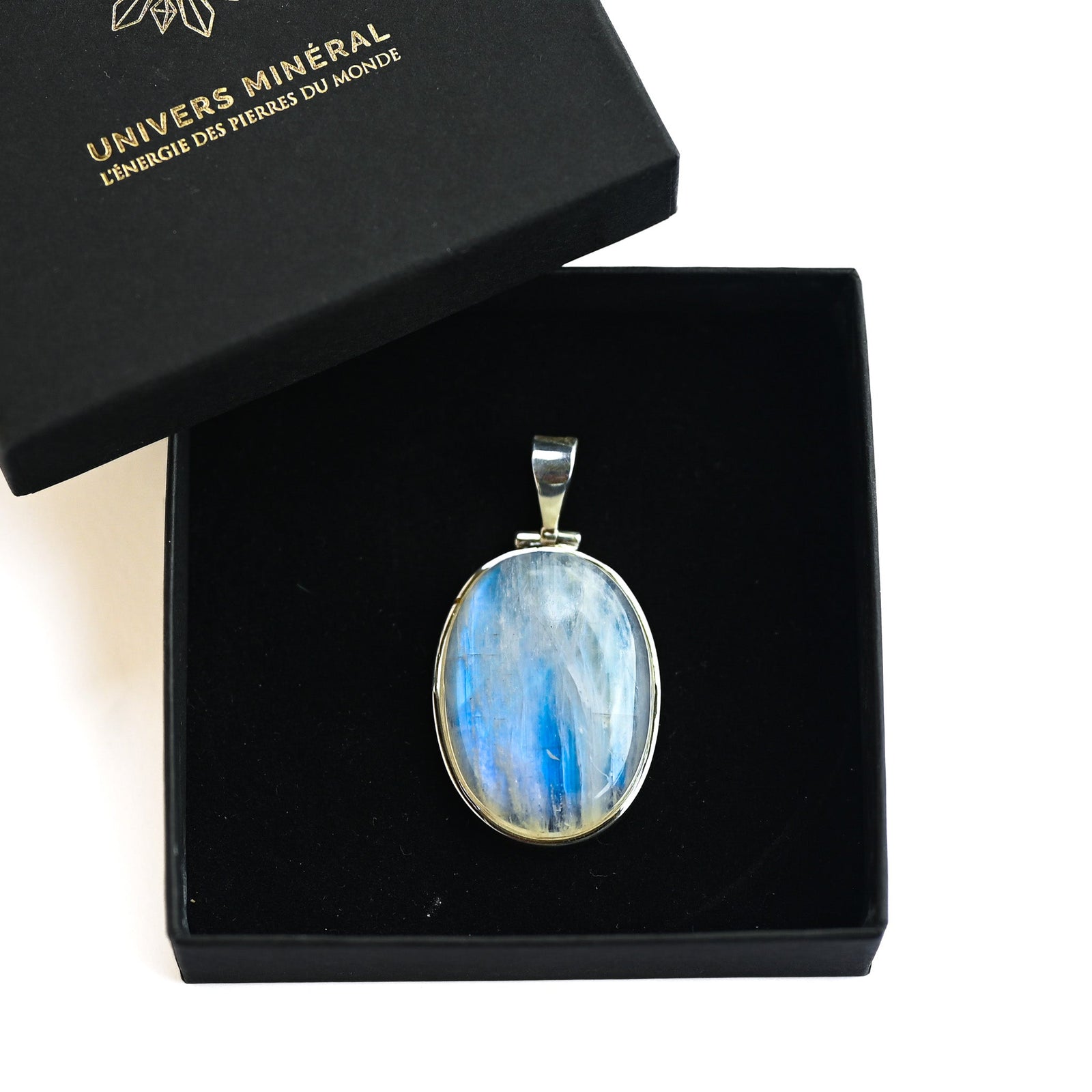 Pendentif Pierre de Lune Cabochon