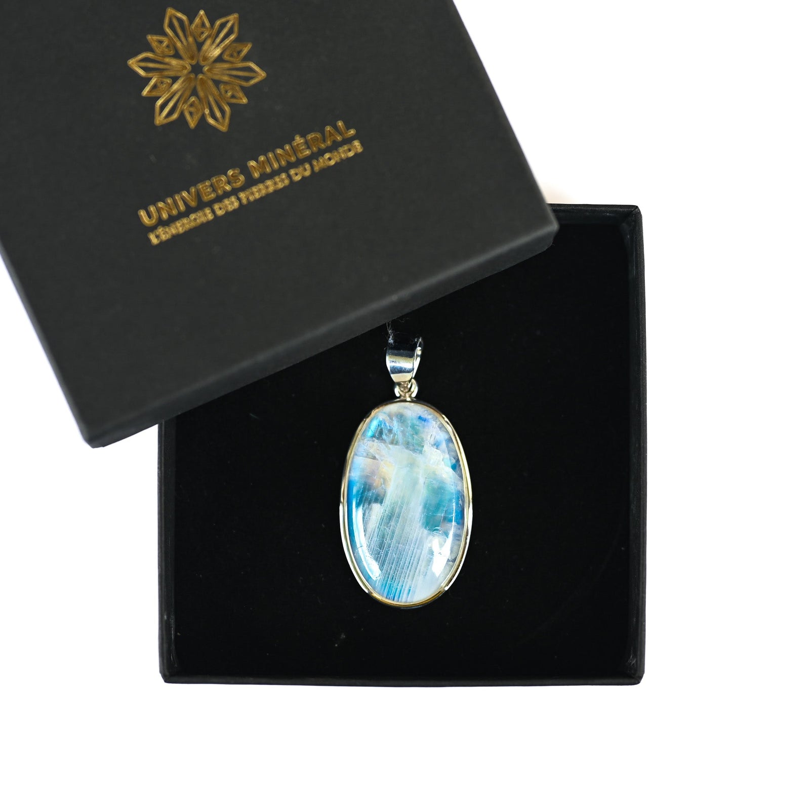 Pendentif Pierre de Lune Cabochon