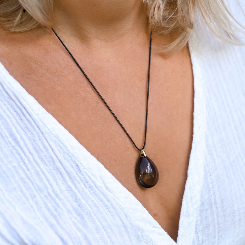 Pendentif Quartz Fumé | Univers Minéral