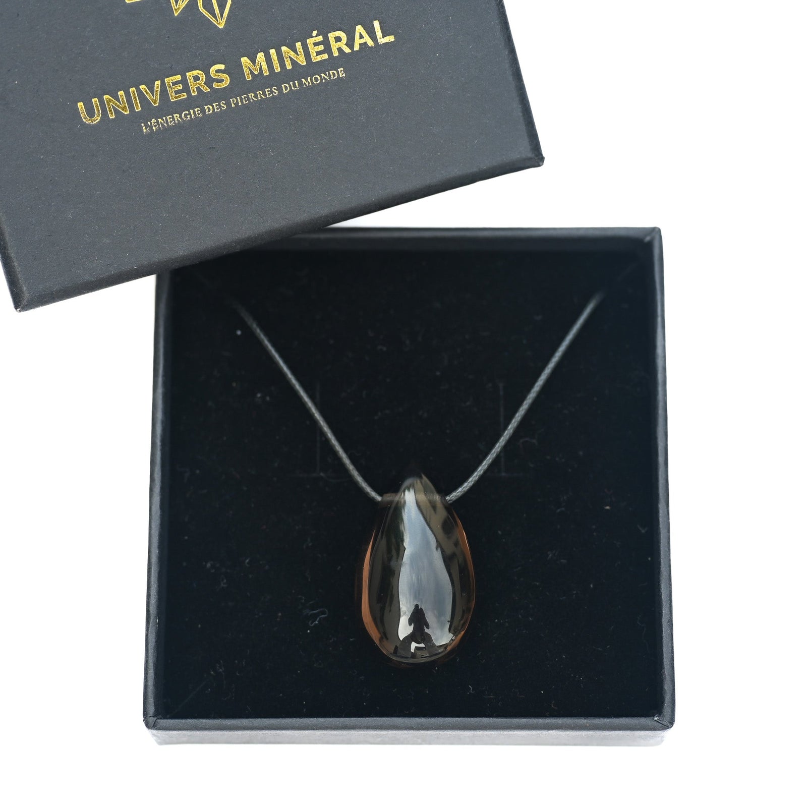 Pendentif Quartz Fumé