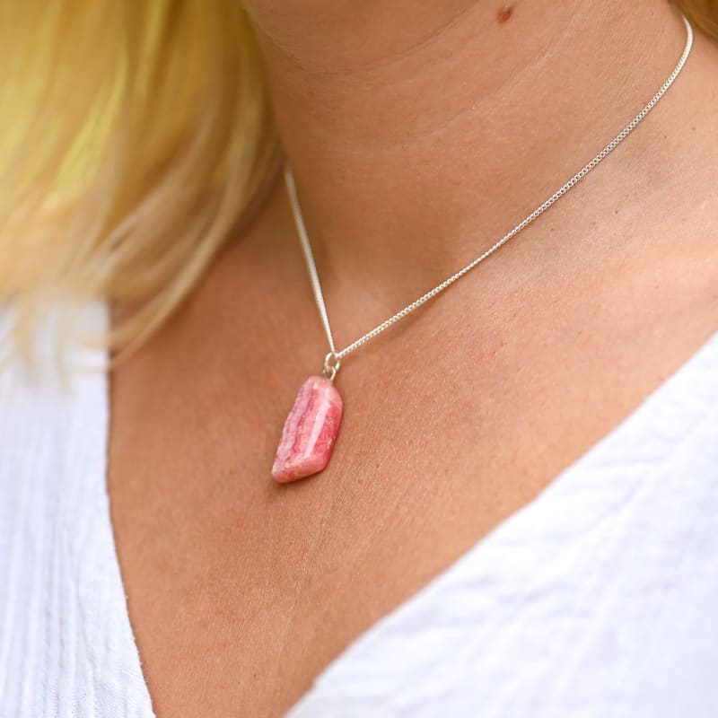 Pendentif Rhodochrosite | Univers Minéral