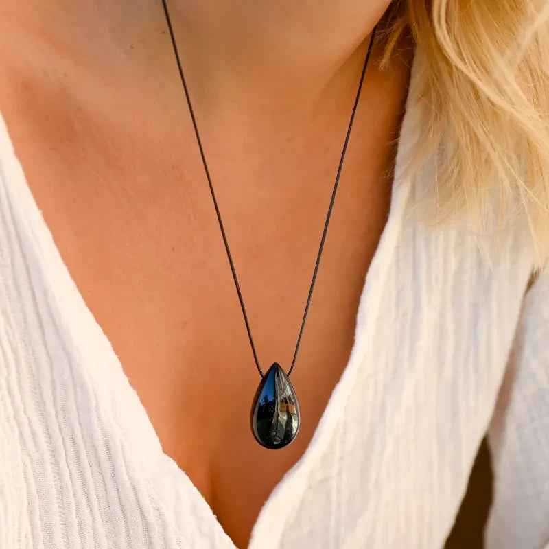 Pendentif Tourmaline noire