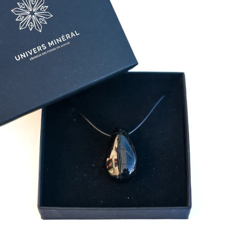 Pendentif Tourmaline noire