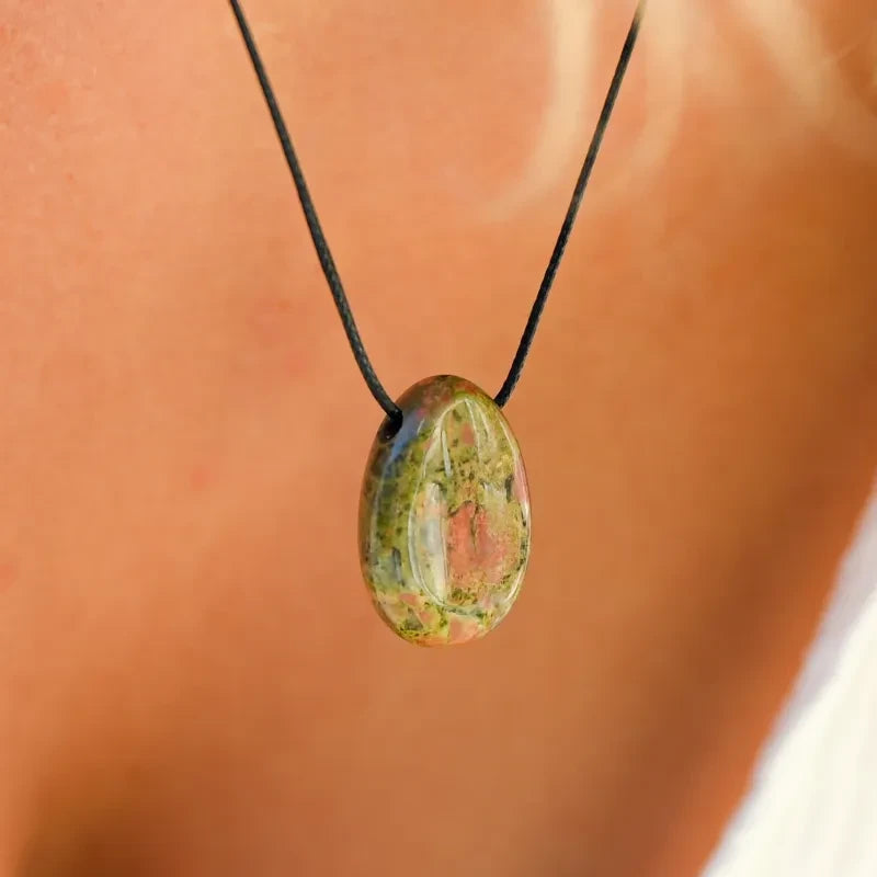 Pendentif Unakite