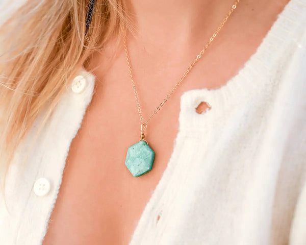 collier amazonite