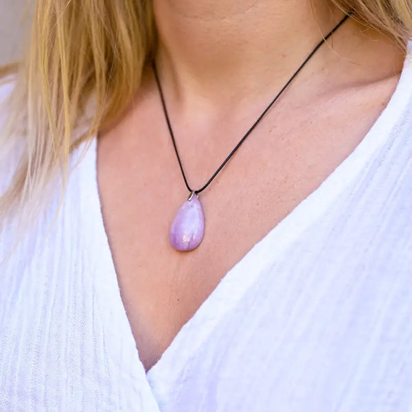 pendentif kunzite