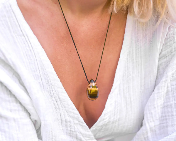 Pendentif oeil de tigre