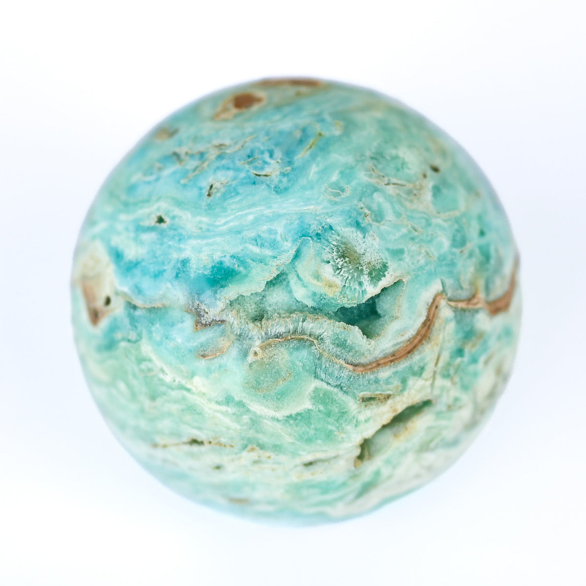 Pierre Aragonite Bleue