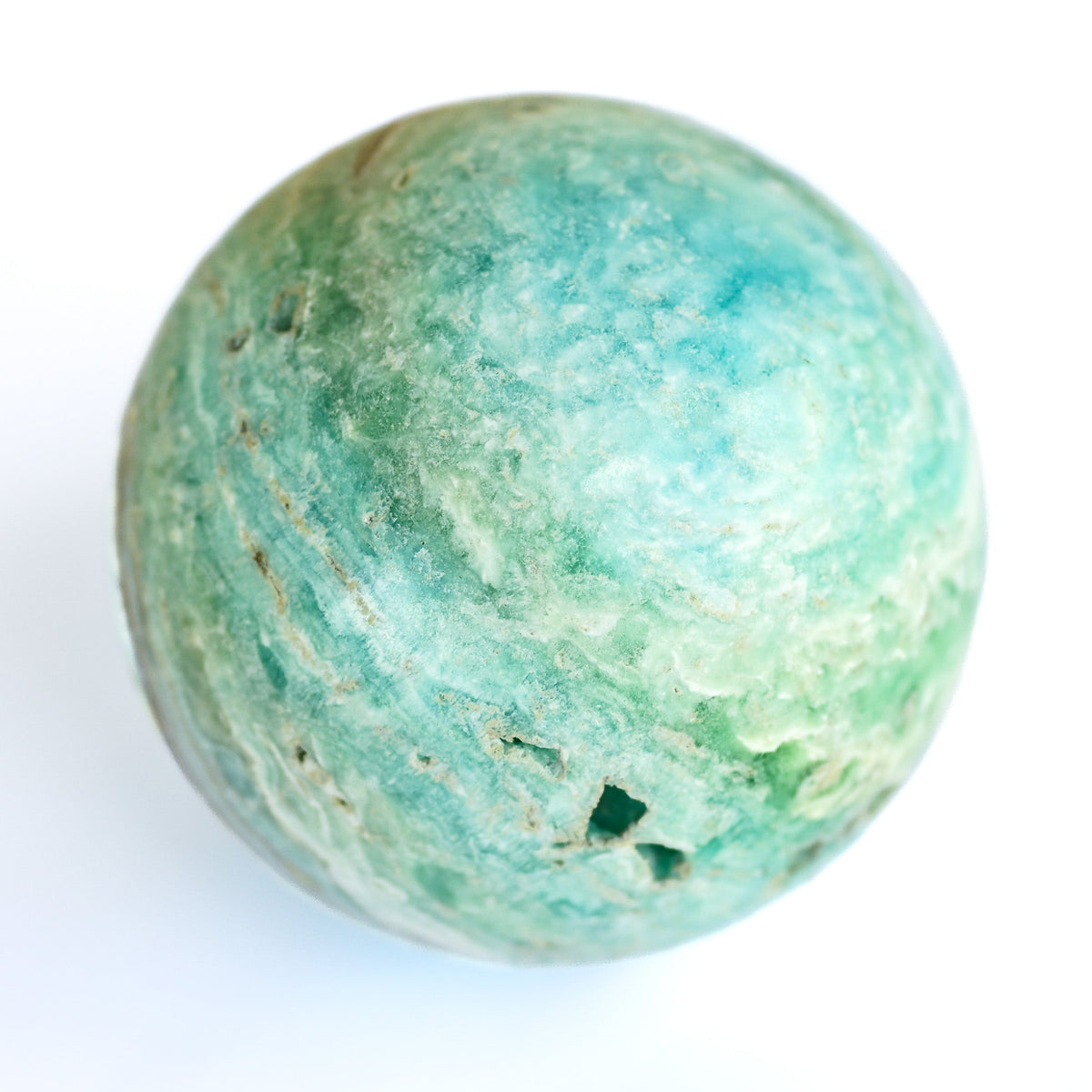 Pierre Aragonite Bleue