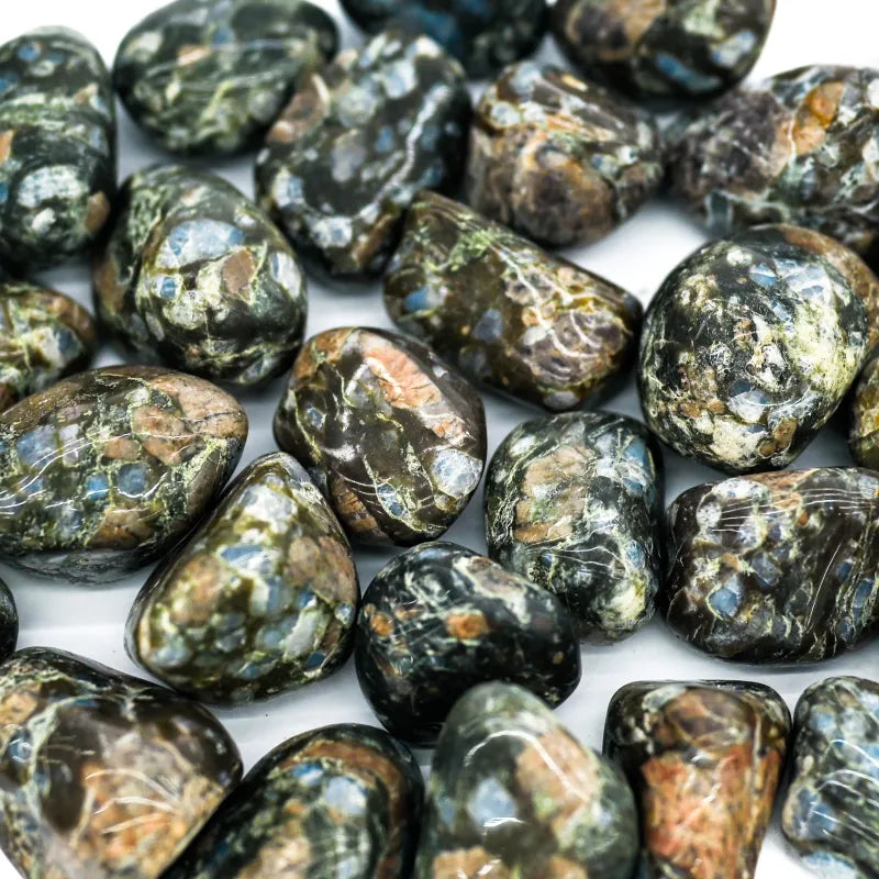 Pierre libérite bleue