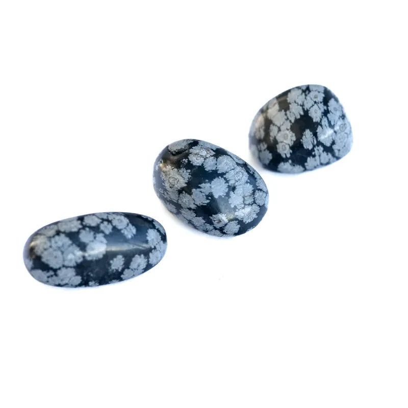 Pierre Obsidienne Flocon de Neige