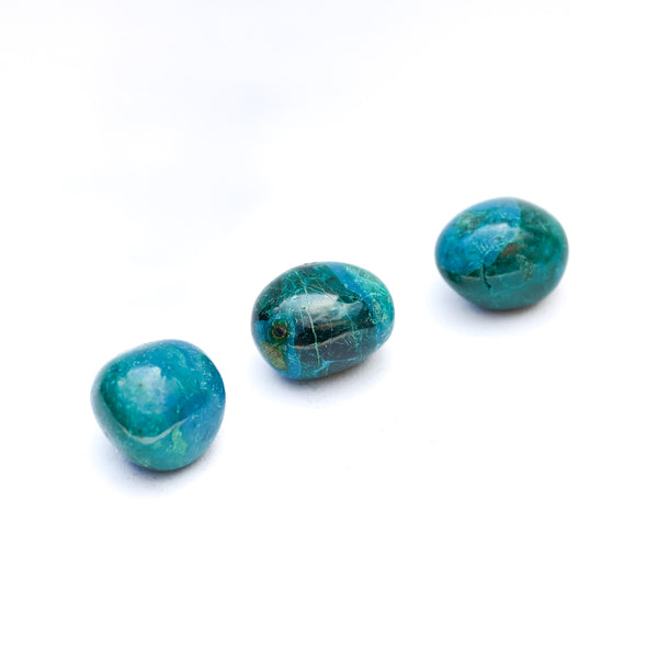Chrysocolle et malachite