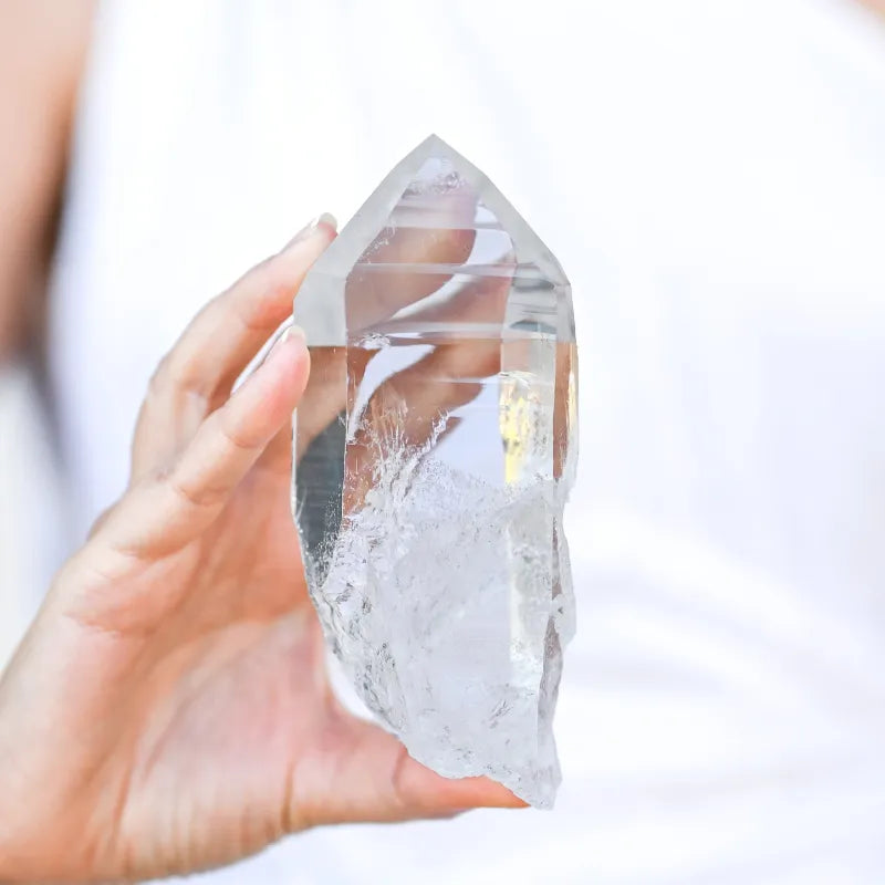 Pointe cristal de roche