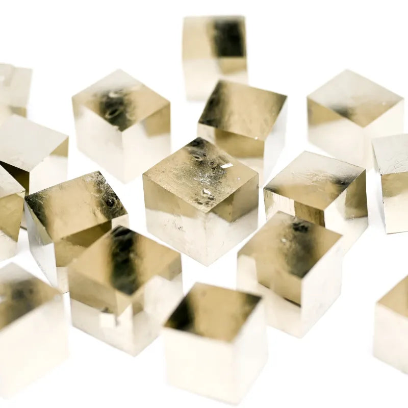 Pyrite cube