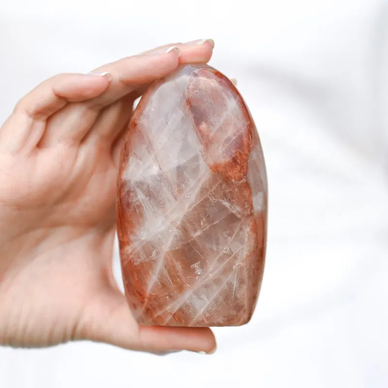 Quartz hématoïde Forme Libre