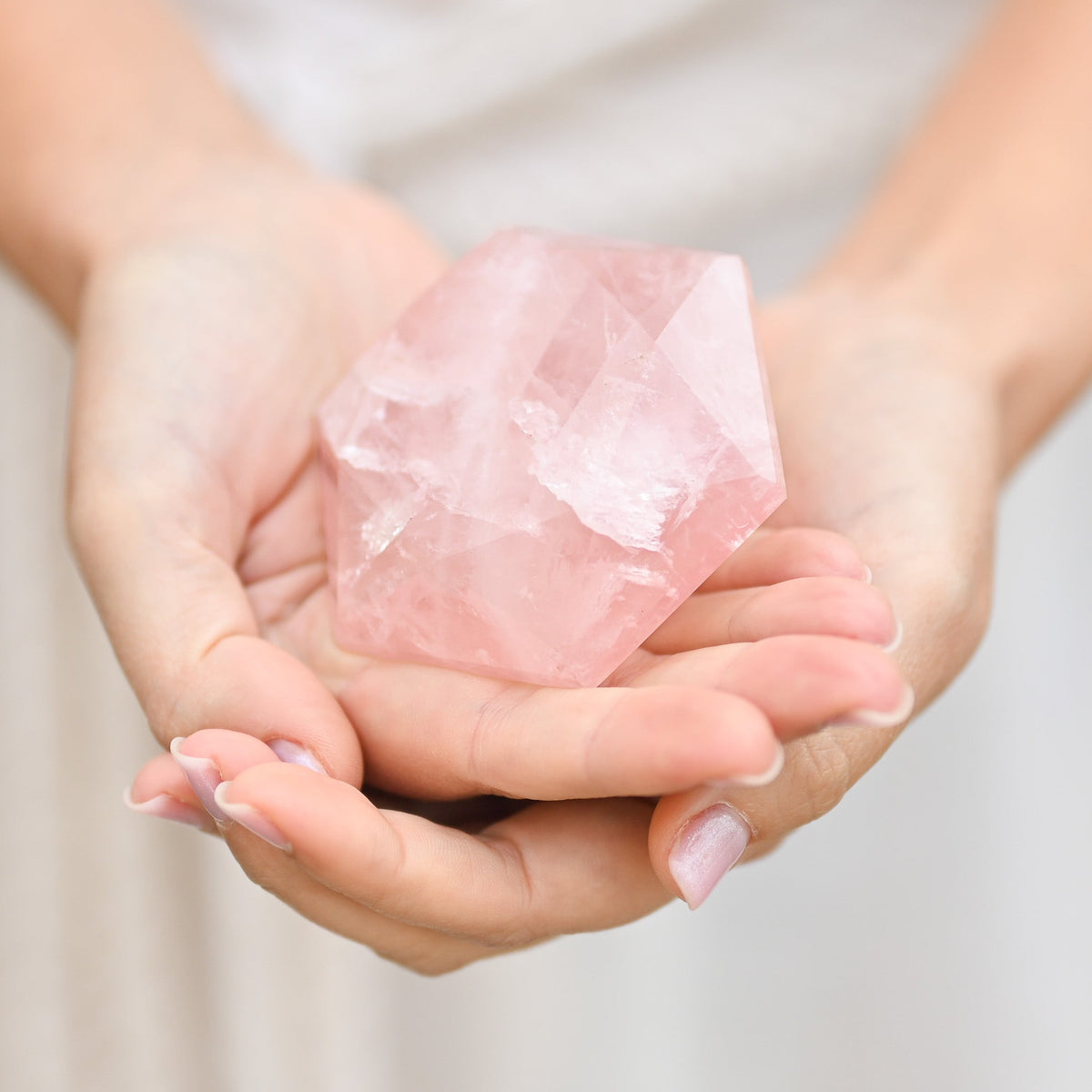 Quartz rose - Diamant