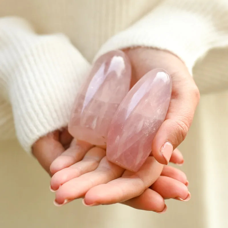 Quartz rose - Forme libre