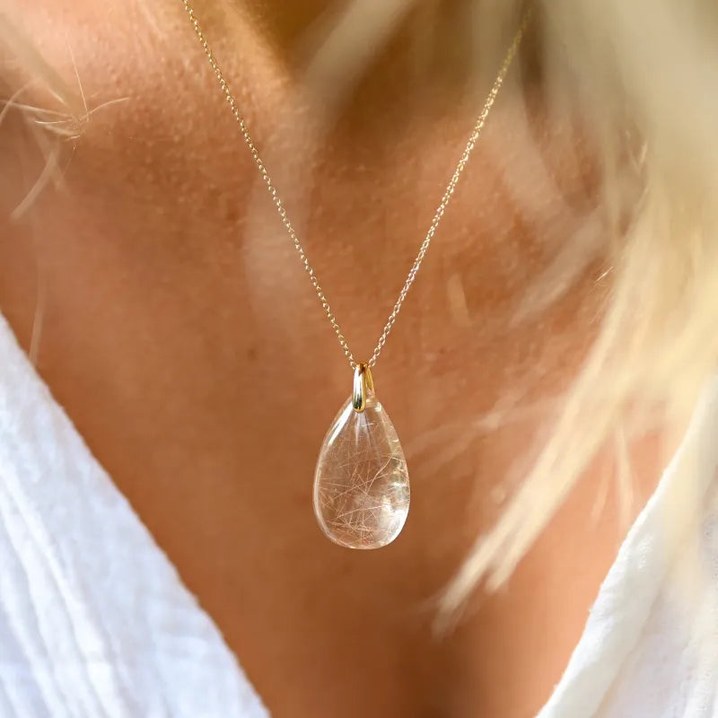 Quartz Rutile Pendentif