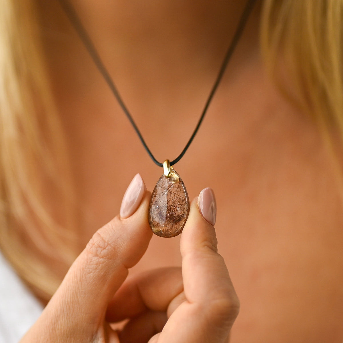 Quartz Rutile Pendentif