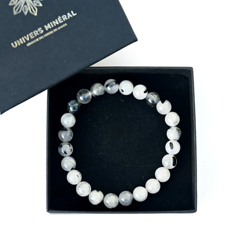 Quartz Tourmaline Bracelet