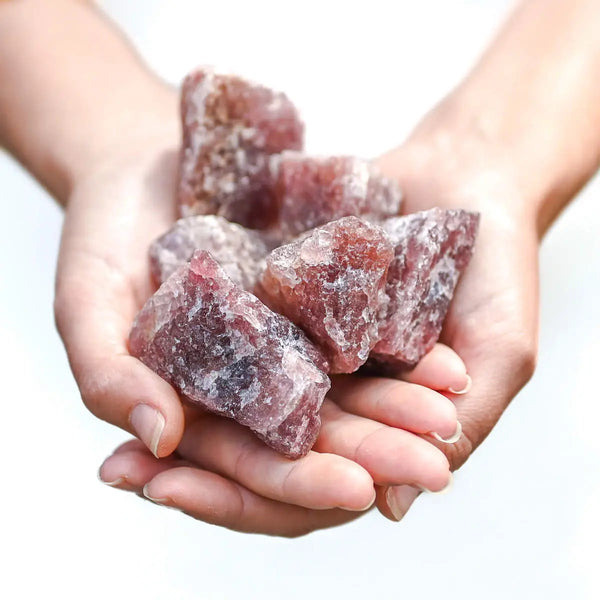 Quartz fraise brut