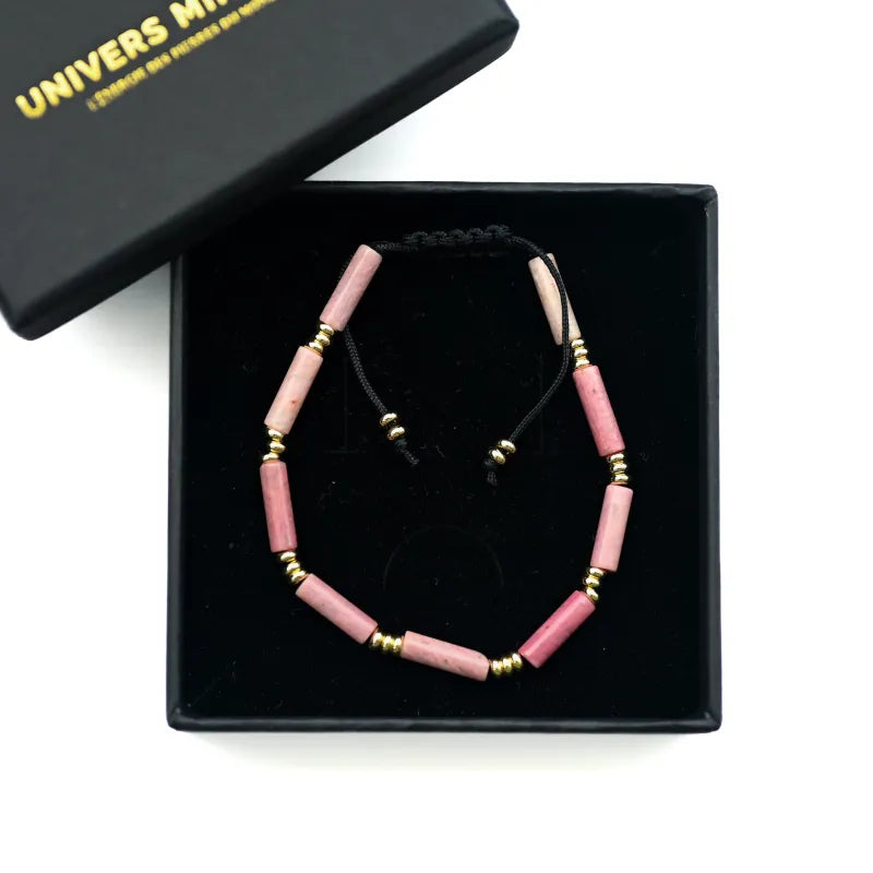 Rhodonite - Bracelet réglable