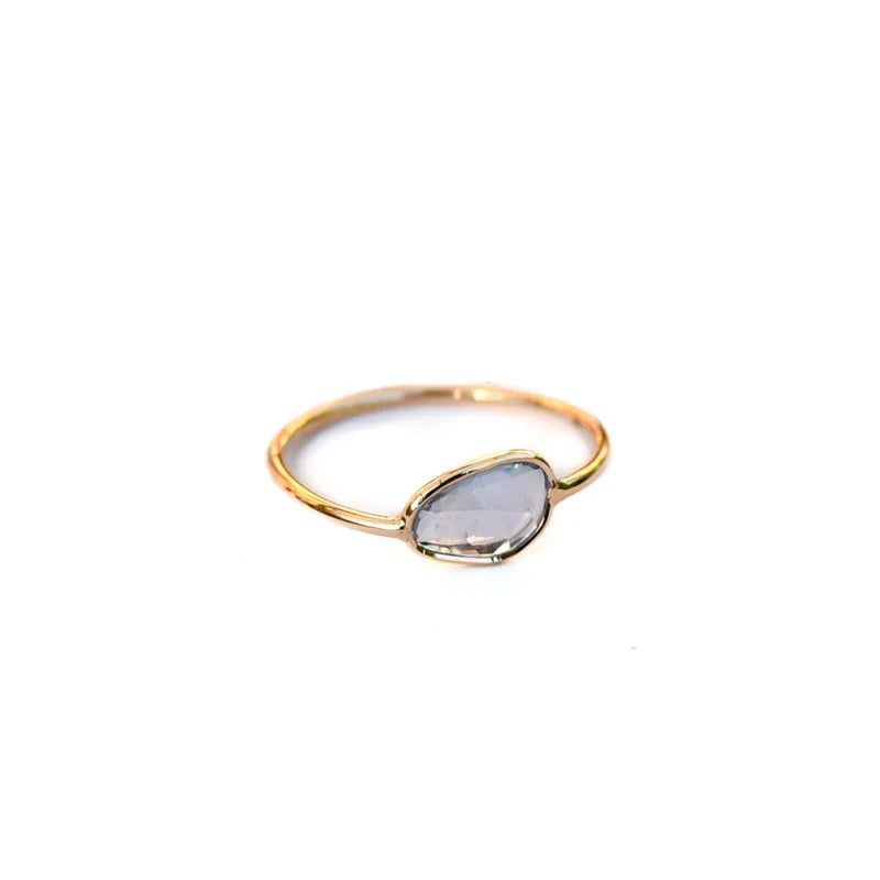 Saphir Bleu Bague