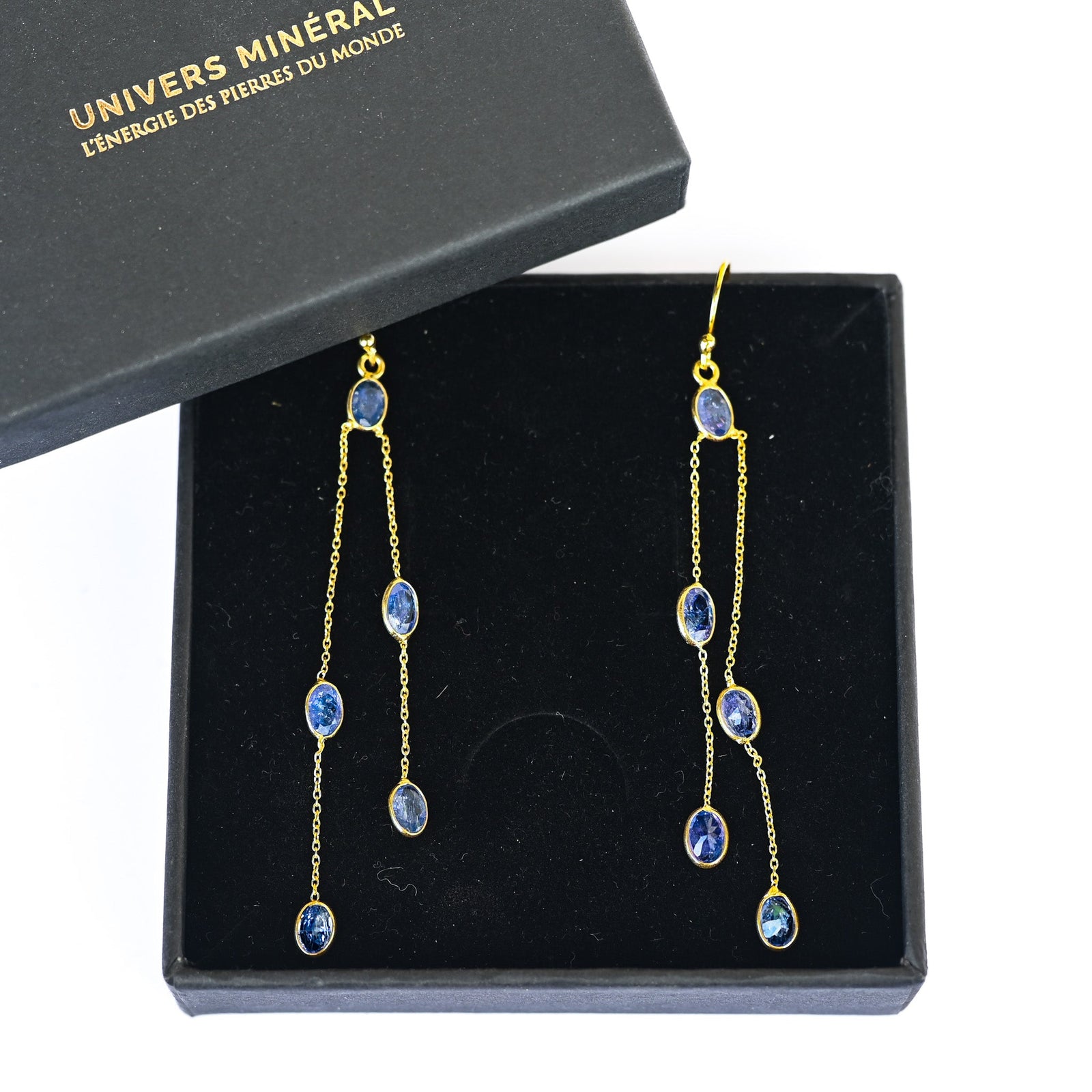 Tanzanite - Boucles d’oreilles