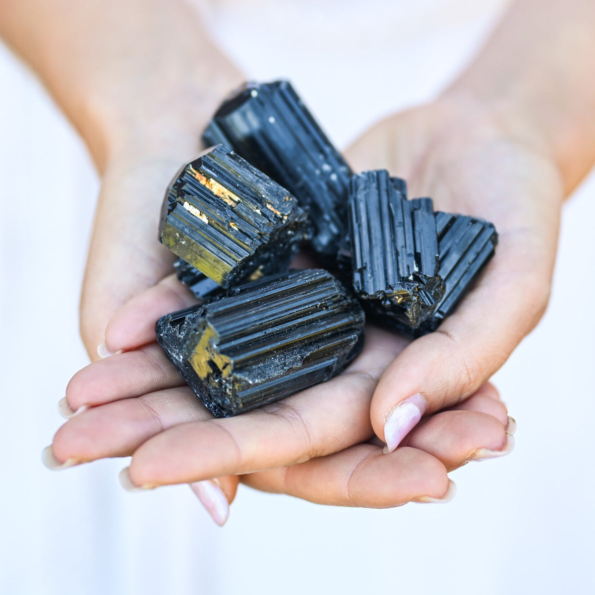 Tourmaline noire brute
