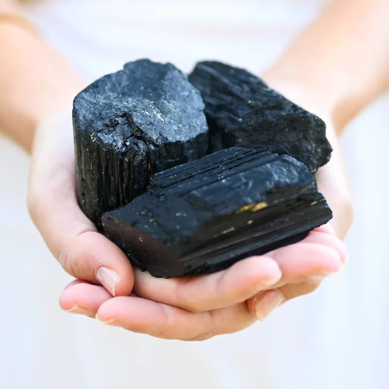 Tourmaline noire brute