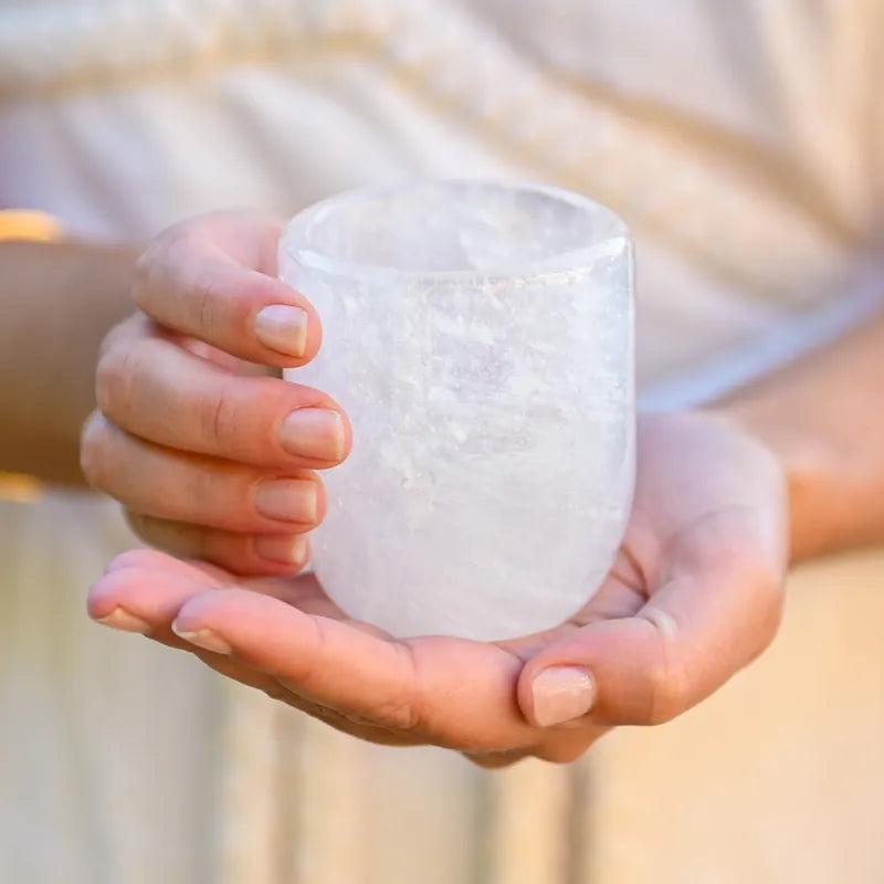 Verre en Cristal de Roche