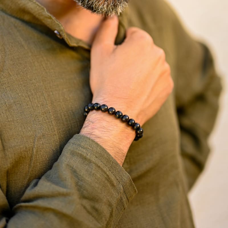 Astrophyllite Bracelet - 6 mm | Univers Minéral