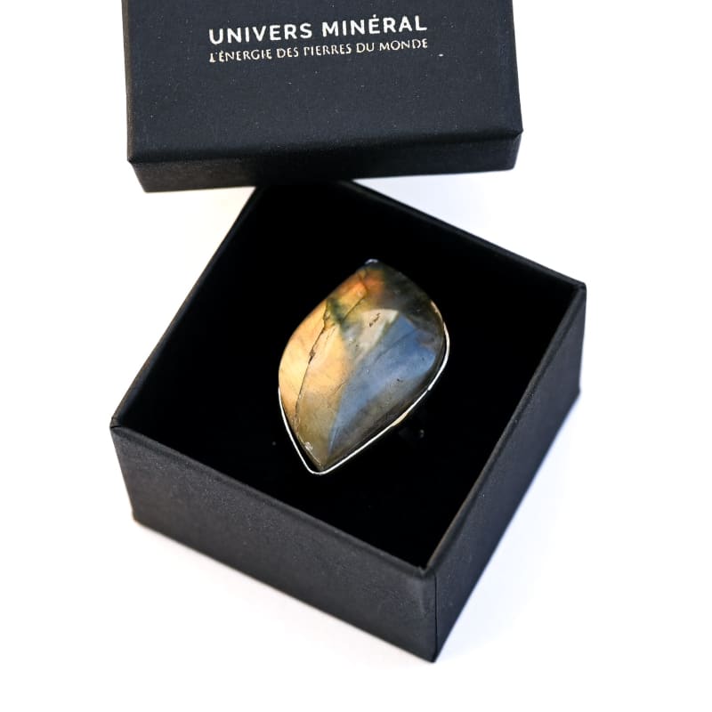 Bague labradorite argent | Univers Minéral