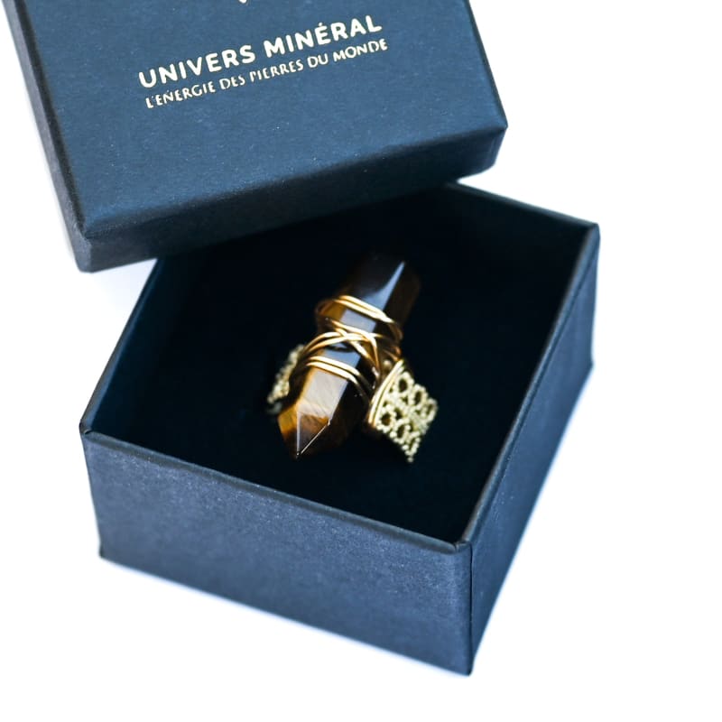 Bague Oeil de Tigre vertus | Univers Minéral