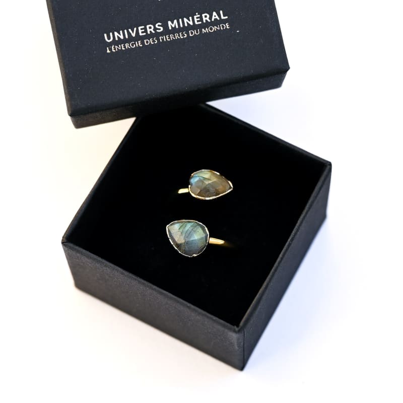 Bague Or Labradorite | Univers Minéral