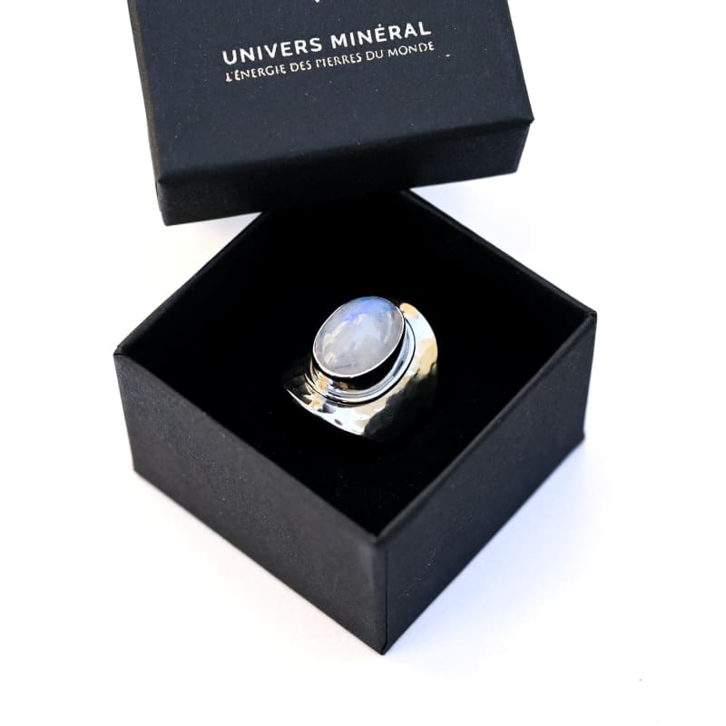 Bague Pierre de Lune Argent | Univers Minéral