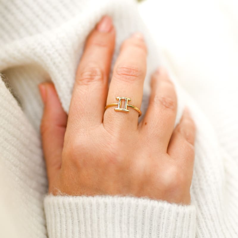 Bague signe astrologique | Univers Minéral