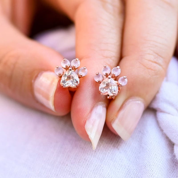 Boucles D’oreilles En Cristal Multicolore – Pierre Précieuse Naturelle, Guérison, Unisexe